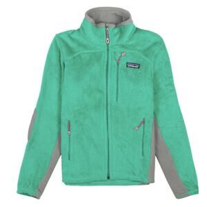 PATAGONIA R2 Regulator Jacket •Women S• Full Zip Fleece Brilliant Green